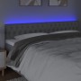 Cabecero con LED de tela gris claro 180x7x78/88 cm de vidaXL, Cabeceros y pies de cama - Ref: Foro24-3121962, Precio: 65,52 €...