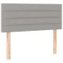 Hellgraues Stoffkopfteil mit LED 90x5x78/88 cm von vidaXL, Kopf- und Fußteile - Ref: Foro24-3121734, Preis: 50,81 €, Rabatt: %