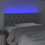 Light gray fabric headboard with LED 100x7x78/88 cm by vidaXL, Headboards and footboards - Ref: Foro24-3121938, Price: 45,44 ...