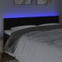 Cabecero con LED de terciopelo negro 200x5x78/88 cm de vidaXL, Cabeceros y pies de cama - Ref: Foro24-3121918, Precio: 66,65 ...