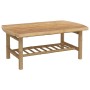 Set de muebles de jardín 3 piezas bambú con cojines gris oscuro de vidaXL, Conjuntos de jardín - Ref: Foro24-3156472, Precio:...