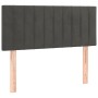 Cabecero con LED de terciopelo gris oscuro 100x5x78/88 cm de vidaXL, Cabeceros y pies de cama - Ref: Foro24-3121893, Precio: ...