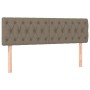 Cabecero con LED de tela gris taupe 160x7x78/88 cm de vidaXL, Cabeceros y pies de cama - Ref: Foro24-3121958, Precio: 85,72 €...