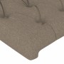 Cabecero con LED de tela gris taupe 160x7x78/88 cm de vidaXL, Cabeceros y pies de cama - Ref: Foro24-3121958, Precio: 85,72 €...