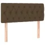 Cabecero con LED de tela marrón oscuro 90x7x78/88 cm de vidaXL, Cabeceros y pies de cama - Ref: Foro24-3121933, Precio: 53,40...