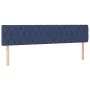 Cabecero con LED de tela azul 180x7x78/88 cm de vidaXL, Cabeceros y pies de cama - Ref: Foro24-3121968, Precio: 81,84 €, Desc...