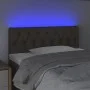 Kopfteil mit LED aus taupegrauem Stoff 90x7x78/88 cm von vidaXL, Kopf- und Fußteile - Ref: Foro24-3121934, Preis: 49,53 €, Ra...