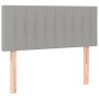 Cabecero con LED de tela gris claro 100x5x78/88 cm de vidaXL, Cabeceros y pies de cama - Ref: Foro24-3121840, Precio: 43,40 €...