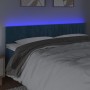 Cabecero con LED de terciopelo azul oscuro 180x5x78/88 cm de vidaXL, Cabeceros y pies de cama - Ref: Foro24-3121914, Precio: ...