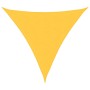 Toldo de vela triangular tela Oxford amarillo 4x4x4 m en Sombrillas | Comprar online en Foru.es