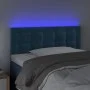LED-Kopfteil aus dunkelblauem Samt, 90 x 5 x 78/88 cm von vidaXL, Kopf- und Fußteile - Ref: Foro24-3122086, Preis: 47,44 €, R...
