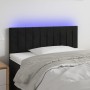Cabecero con LED de terciopelo negro 100x5x78/88 cm de vidaXL, Cabeceros y pies de cama - Ref: Foro24-3121894, Precio: 42,96 ...