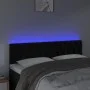 Cabecero con LED de terciopelo negro 144x7x78/88 cm de vidaXL, Cabeceros y pies de cama - Ref: Foro24-3121998, Precio: 81,05 ...