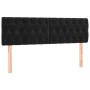Cabecero con LED de terciopelo negro 144x7x78/88 cm de vidaXL, Cabeceros y pies de cama - Ref: Foro24-3121998, Precio: 82,39 ...