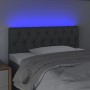 Cabecero con LED de tela gris oscuro 100x7x78/88 cm de vidaXL, Cabeceros y pies de cama - Ref: Foro24-3121939, Precio: 44,39 ...