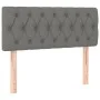 Dunkelgraues Stoffkopfteil mit LED 100x7x78/88 cm von vidaXL, Kopf- und Fußteile - Ref: Foro24-3121939, Preis: 45,67 €, Rabat...