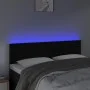 Kopfteil aus schwarzem Samt mit LED 144x5x78/88 cm von vidaXL, Kopf- und Fußteile - Ref: Foro24-3121802, Preis: 46,21 €, Raba...