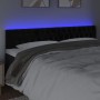 Cabecero con LED de terciopelo negro 180x7x78/88 cm de vidaXL, Cabeceros y pies de cama - Ref: Foro24-3122010, Precio: 93,07 ...