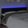 Cabecero con LED de terciopelo negro 180x7x78/88 cm de vidaXL, Cabeceros y pies de cama - Ref: Foro24-3122010, Precio: 90,30 ...