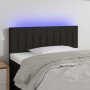 Cabecero con LED de tela negro 100x5x78/88 cm de vidaXL, Cabeceros y pies de cama - Ref: Foro24-3121842, Precio: 37,09 €, Des...