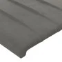 Light gray velvet headboard with LED 200x5x78/88 cm by vidaXL, Headboards and footboards - Ref: Foro24-3121916, Price: 75,94 ...