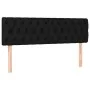 Cabecero con LED de tela negro 160x7x78/88 cm de vidaXL, Cabeceros y pies de cama - Ref: Foro24-3121956, Precio: 75,64 €, Des...