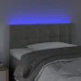 Hellgraues Samtkopfteil mit LED 100x5x78/88 cm von vidaXL, Kopf- und Fußteile - Ref: Foro24-3122088, Preis: 50,77 €, Rabatt: %