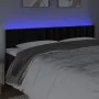 Black velvet headboard with LED 180x5x78/88 cm by vidaXL, Headboards and footboards - Ref: Foro24-3122108, Price: 78,35 €, Di...