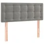 Light gray velvet headboard with LED 90x5x78/88 cm by vidaXL, Headboards and footboards - Ref: Foro24-3122082, Price: 48,30 €...