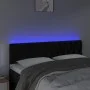Cabecero con LED de terciopelo negro 160x7x78/88 cm de vidaXL, Cabeceros y pies de cama - Ref: Foro24-3122004, Precio: 83,22 ...