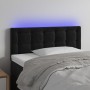 Cabecero con LED de terciopelo negro 100x5x78/88 cm de vidaXL, Cabeceros y pies de cama - Ref: Foro24-3122090, Precio: 47,42 ...