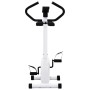 Bicicleta estática con resistencia de cinta blanco de vidaXL, Bicicletas estáticas - Ref: Foro24-92137, Precio: 122,43 €, Des...