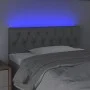 Cabecero con LED de tela gris claro 90x7x78/88 cm de vidaXL, Cabeceros y pies de cama - Ref: Foro24-3121930, Precio: 54,04 €,...