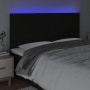 Cabecero con luces LED tela negro 180x5x118/128 cm de vidaXL, Cabeceros y pies de cama - Ref: Foro24-3122160, Precio: 128,64 ...