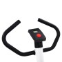 Bicicleta estática con resistencia de cinta blanco de vidaXL, Bicicletas estáticas - Ref: Foro24-92137, Precio: 122,43 €, Des...