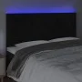 Cabecero con luces LED terciopelo negro 200x5x118/128 cm de vidaXL, Cabeceros y pies de cama - Ref: Foro24-3122212, Precio: 1...
