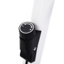 Bicicleta estática con resistencia de cinta blanco de vidaXL, Bicicletas estáticas - Ref: Foro24-92137, Precio: 122,43 €, Des...