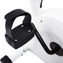 Bicicleta estática con resistencia de cinta blanco de vidaXL, Bicicletas estáticas - Ref: Foro24-92137, Precio: 122,43 €, Des...