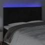 Kopfteil aus schwarzem Samt mit LED-Leuchten, 180 x 5 x 118/128 cm von vidaXL, Kopf- und Fußteile - Ref: Foro24-3122206, Prei...