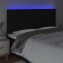Cabecero con luces LED tela negro 160x5x118/128 cm de vidaXL, Cabeceros y pies de cama - Ref: Foro24-3122152, Precio: 109,57 ...