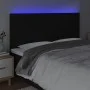 Cabecero con luces LED tela negro 160x5x118/128 cm de vidaXL, Cabeceros y pies de cama - Ref: Foro24-3122152, Precio: 106,32 ...
