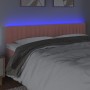 Cabecero con LED de terciopelo rosa 180x5x78/88 cm de vidaXL, Cabeceros y pies de cama - Ref: Foro24-3121915, Precio: 63,71 €...