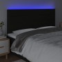 Cabecero con luces LED tela negro 200x5x118/128 cm de vidaXL, Cabeceros y pies de cama - Ref: Foro24-3122448, Precio: 118,79 ...