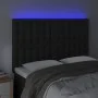 Headboard with LED lights black synthetic leather 144x5x118/128 cm by vidaXL, Headboards and footboards - Ref: Foro24-3122514...