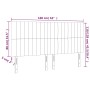 Cabecero con luces LED terciopelo rosa 160x5x118/128 cm de vidaXL, Cabeceros y pies de cama - Ref: Foro24-3122721, Precio: 10...