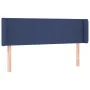 Cabecero con LED de tela azul 147x16x78/88 cm de vidaXL, Cabeceros y pies de cama - Ref: Foro24-3122960, Precio: 71,21 €, Des...