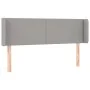 Cabecero con LED de tela gris claro 147x16x78/88 cm de vidaXL, Cabeceros y pies de cama - Ref: Foro24-3122954, Precio: 74,66 ...
