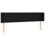 Cabecero con LED de tela negro 183x16x78/88 cm de vidaXL, Cabeceros y pies de cama - Ref: Foro24-3122972, Precio: 77,79 €, De...