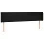 Cabecero con LED de tela negro 183x16x78/88 cm de vidaXL, Cabeceros y pies de cama - Ref: Foro24-3122972, Precio: 76,13 €, De...