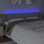 Cabecero con LED de tela gris claro 163x16x78/88 cm de vidaXL, Cabeceros y pies de cama - Ref: Foro24-3122962, Precio: 71,06 ...